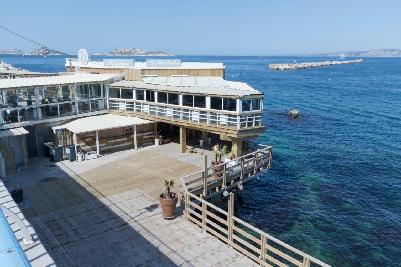 Stud Terras Ville Corniche 2 Pers Stat Gratuit Rue Modif Suivt Possib Et Accord Exclusif 马赛 外观 照片